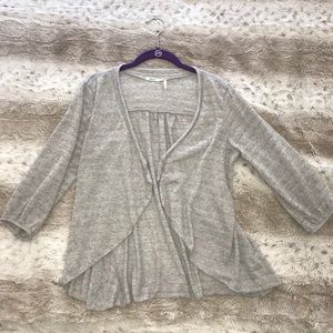 Light/flowy open sweater